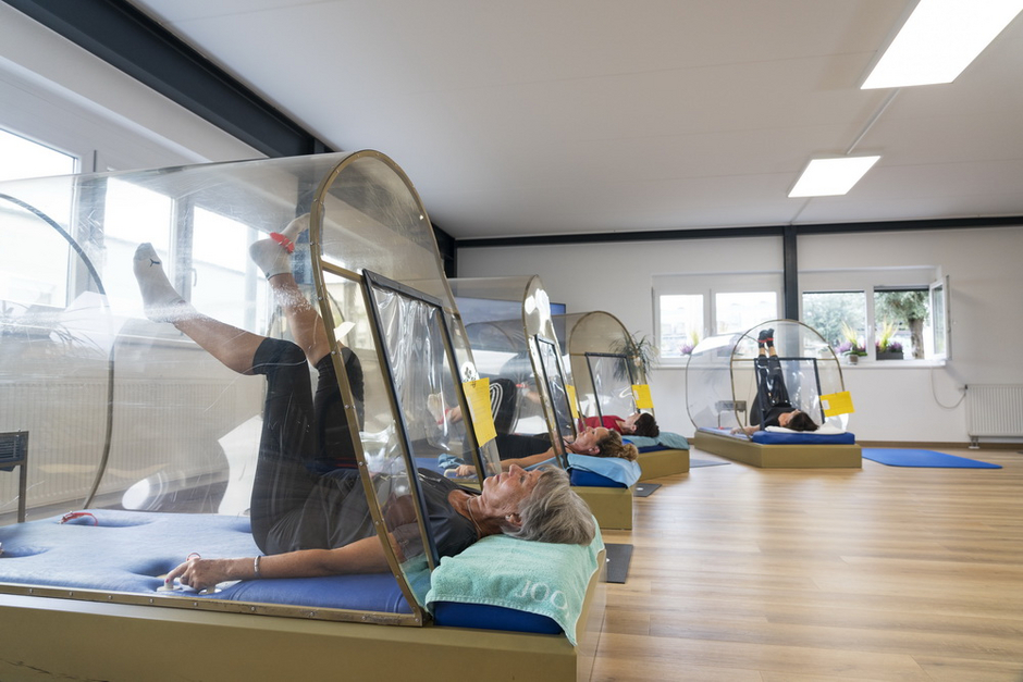 Training in der Wärmebox